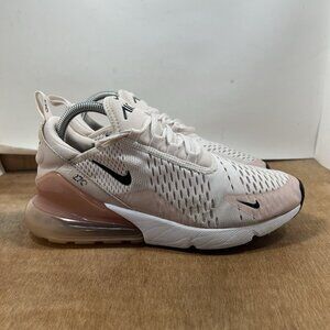 Nike Air Max 270 Women's Size 9.5 Running Shoes Light Soft Pink